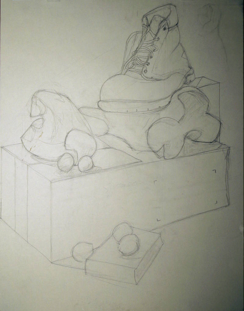 pencil still life